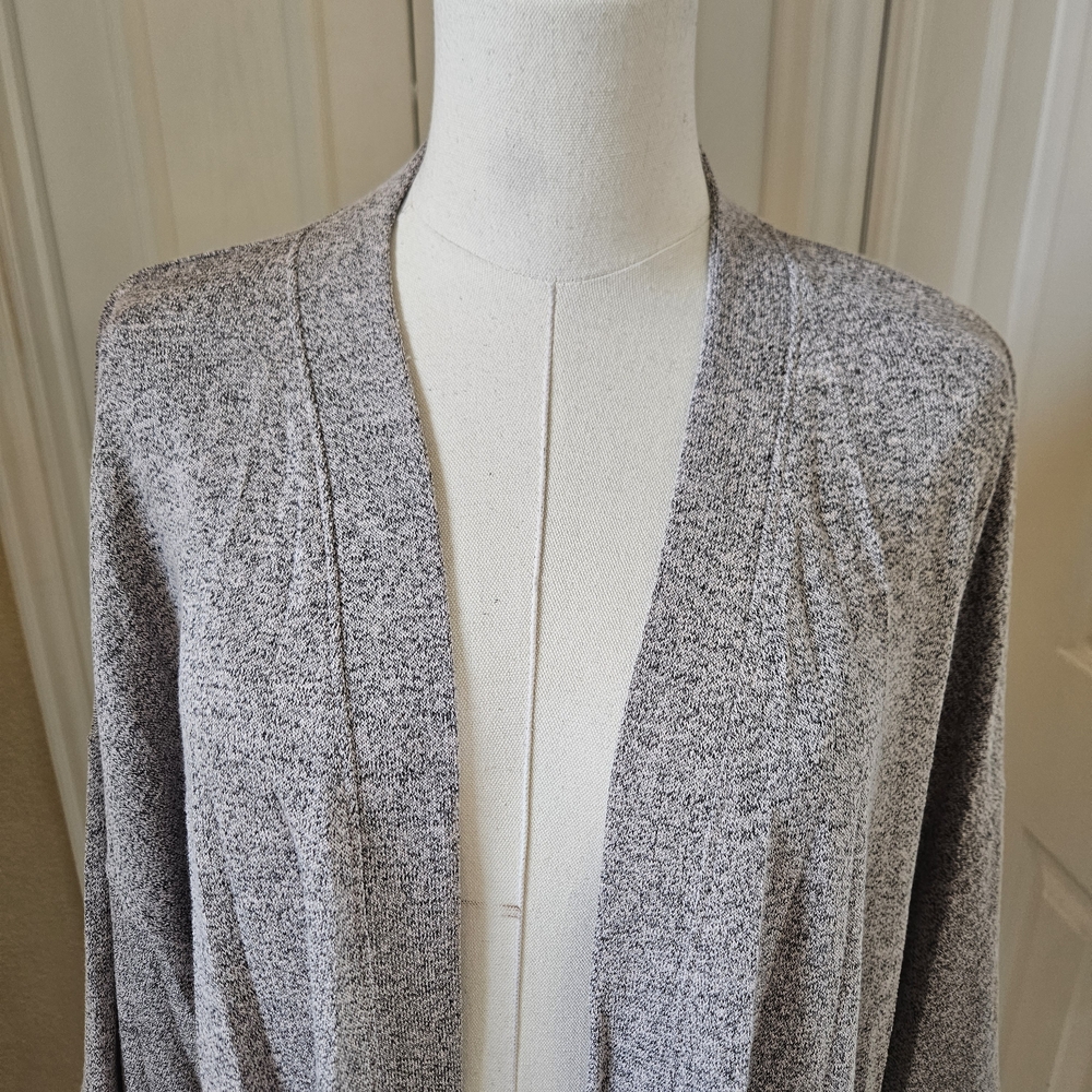 Nally & Millie Open Front Cardigan – Heathered Knit Size Medium NWT - Picture 5 of 13